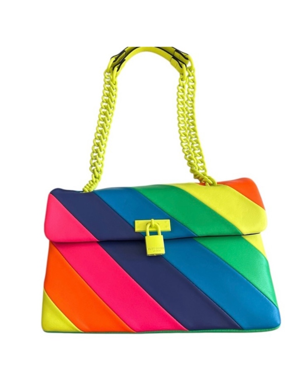 NWT Kurt Geiger London The Brixton Multi-Color Shoulder Bag